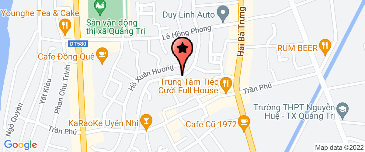 Bản đồ đến địa chỉ Công Ty Trách Nhiệm Hữu Hạn Một Thành Viên 789 Quảng Trị
