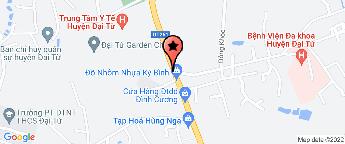 Bản đồ đến địa chỉ Công Ty TNHH Y Tế Thiên Hồng