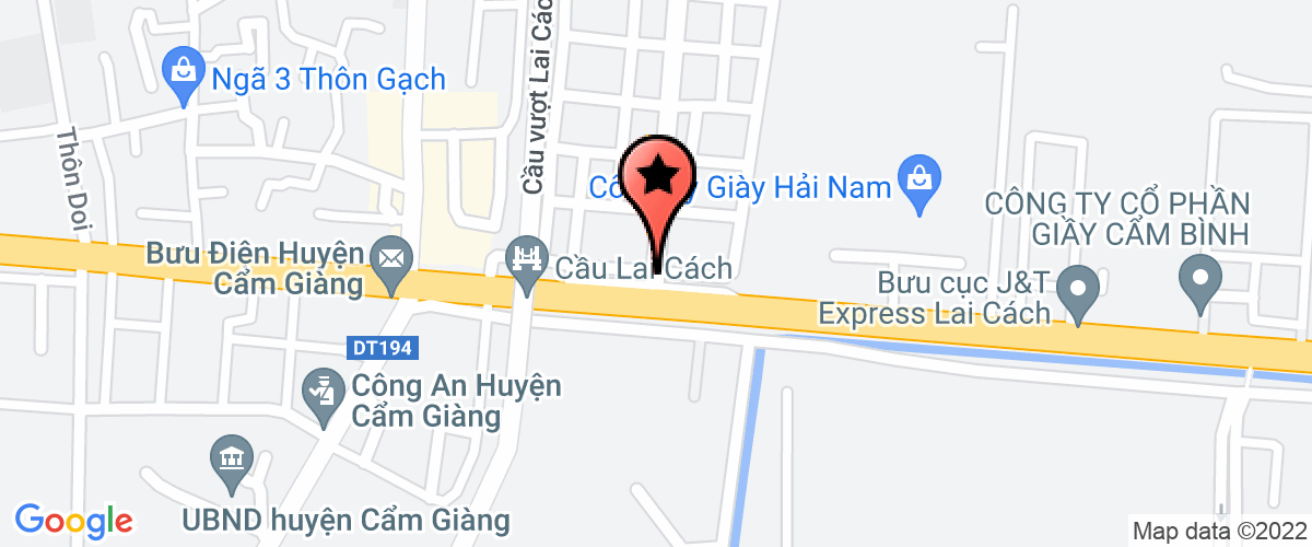 Bản đồ đến địa chỉ Công Ty TNHH SX DV TM Thanh Hoa