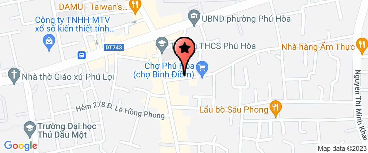 Bản đồ đến địa chỉ Công Ty TNHH Một Thành Viên Thương Mại Dịch Vụ Đại Hoàng My