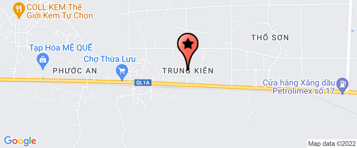 Bản đồ đến địa chỉ Công ty TNHH một thành viên Xây dựng-Thương mại- Dịch vụ Hưng Điền