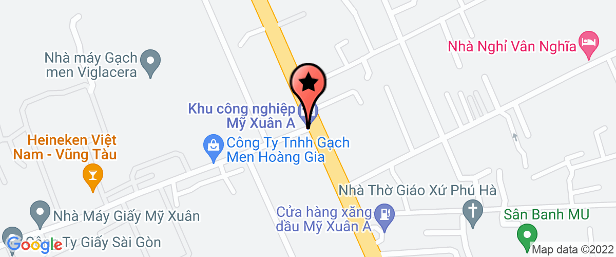 Bản đồ đến địa chỉ Công Ty TNHH Haosheng Vina