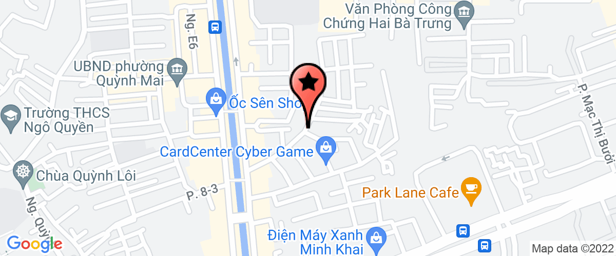 Map to Vinh Yen House Development Company Limited