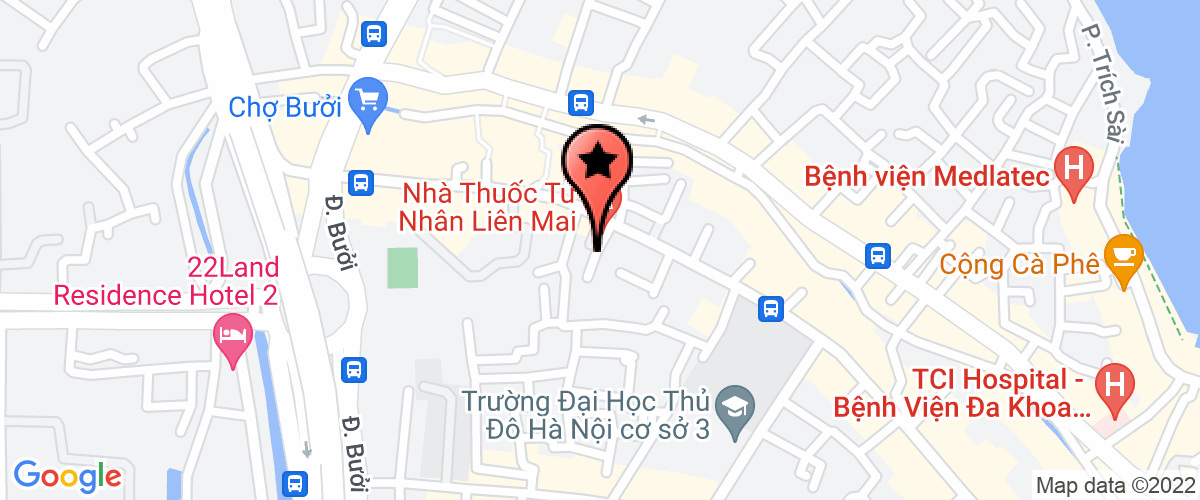 Map to Chien Dại Viet Investment Joint Stock Company