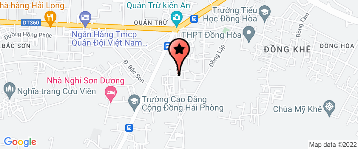Map to Thuan Phong Furniture Company Limited