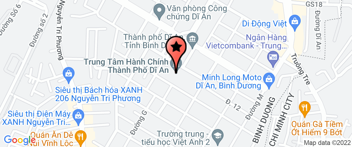 Bản đồ đến địa chỉ Công Ty TNHH L.M Thành Đạt
