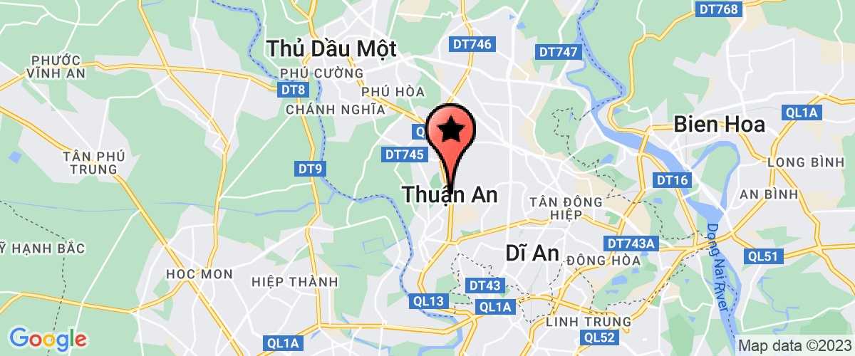 Bản đồ đến địa chỉ Công Ty TNHH Thương Mại Dịch Vụ Sản Xuất Nệm Gỗ An Phát
