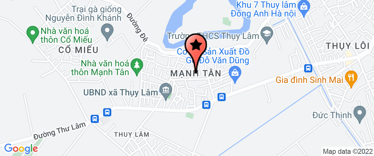 Map to Anh Dung Mechanical Trading and Manufacturing Joint Stock Company