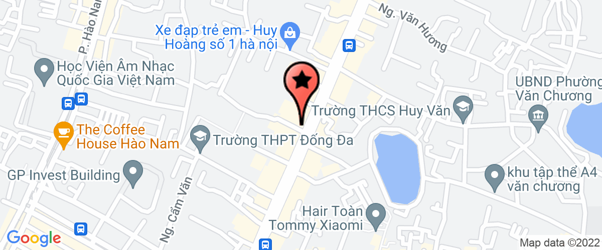 Map to Hoang Dinh Security Services Joint Stock Company