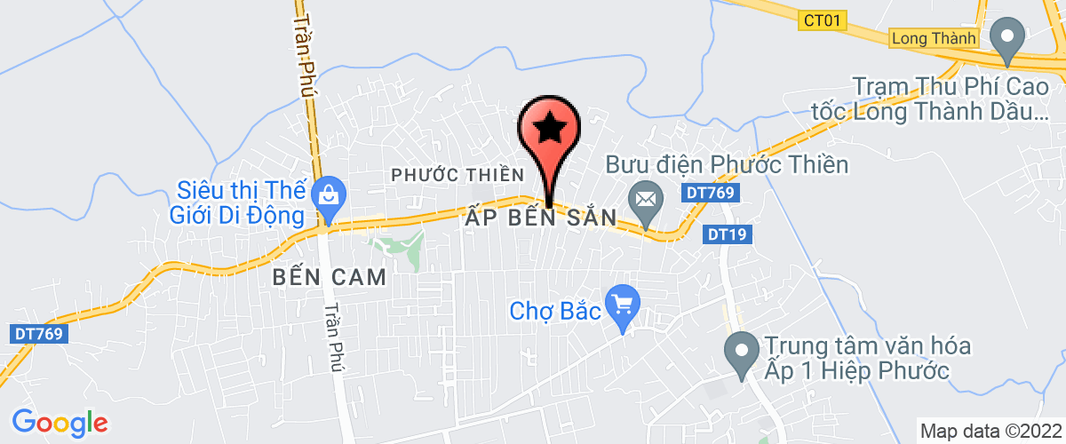 Bản đồ đến địa chỉ Trường THPT Phước Thiền