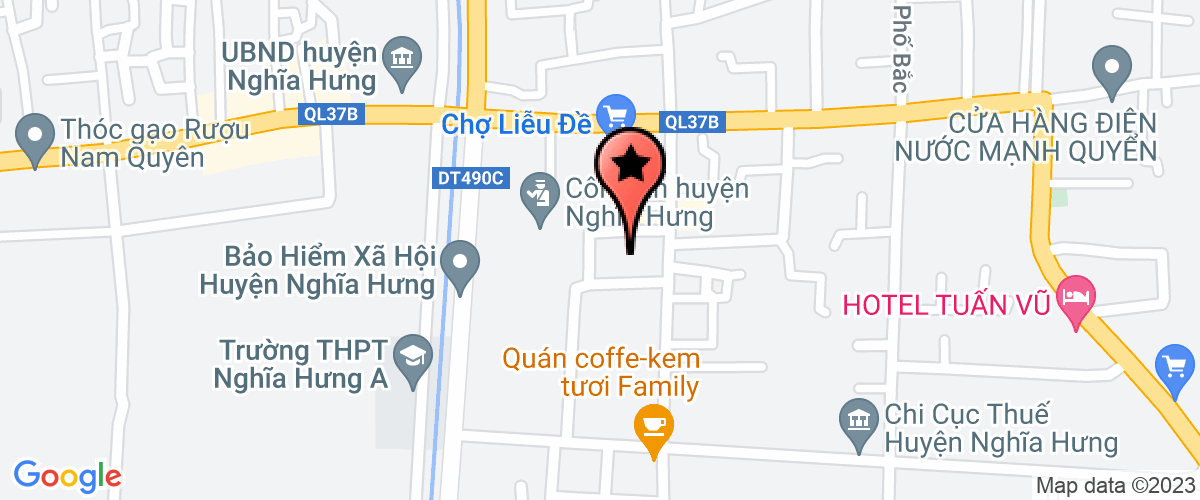 Bản đồ đến địa chỉ Công an huyện Nghĩa Hưng