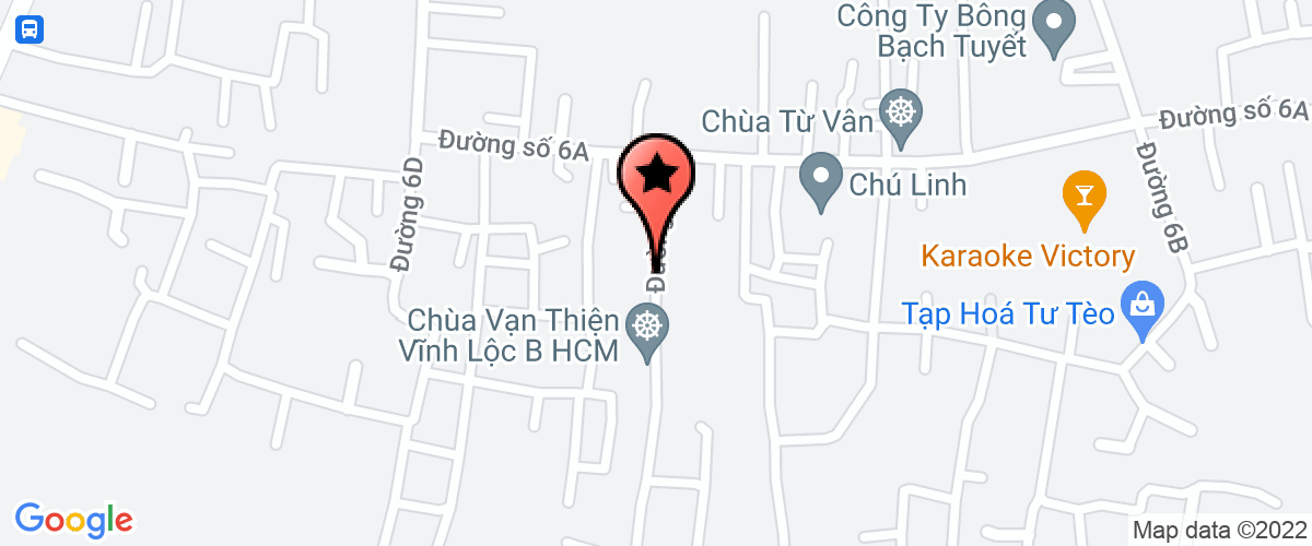 Bản đồ đến địa chỉ Công Ty TNHH Tứ Nguyệt