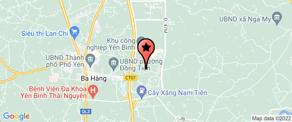 Bản đồ đến địa chỉ Uỷ ban nhân dân xã Đồng Tiến