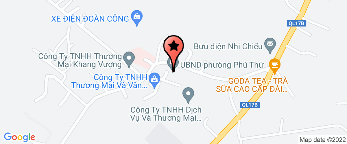Bản đồ đến địa chỉ Trường Trung học cơ sở Phú Thứ