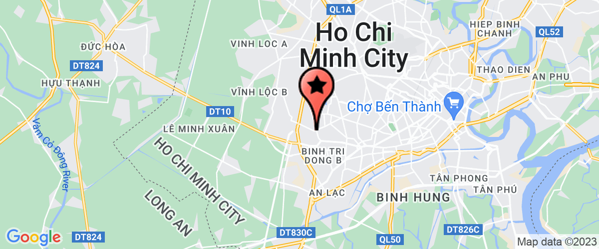 Map to Nhan Khang Investment Consulting Training Company Limited