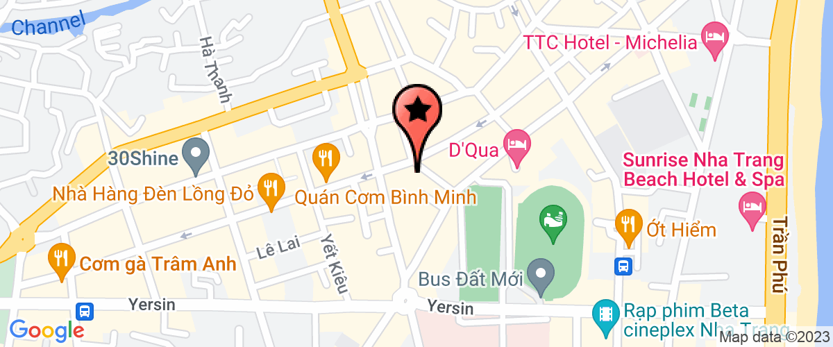 Bản đồ đến địa chỉ Công Ty TNHH Khánh Hùng Nha Trang