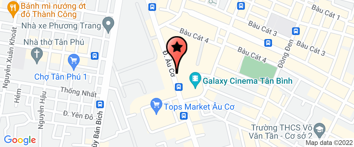 Bản đồ đến địa chỉ Công Ty TNHH Cafe Hoa Vàng