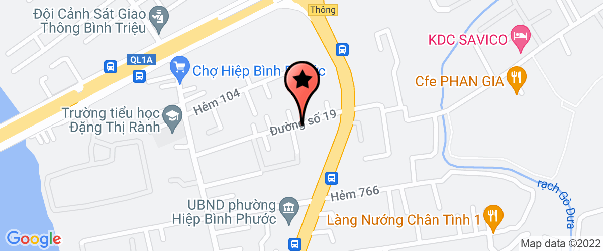 Bản đồ đến địa chỉ Công Ty TNHH Đầu Tư Hoàng Phúc Khang