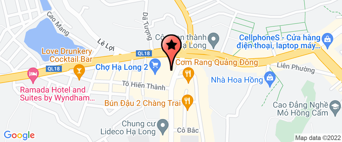 Map to Hung Tuyet Company