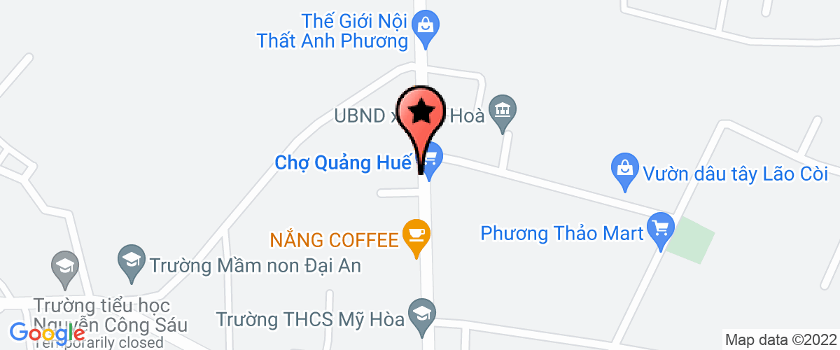 Bản đồ đến địa chỉ Công Ty TNHH Một Thành Viên Mộc Thanh Hương