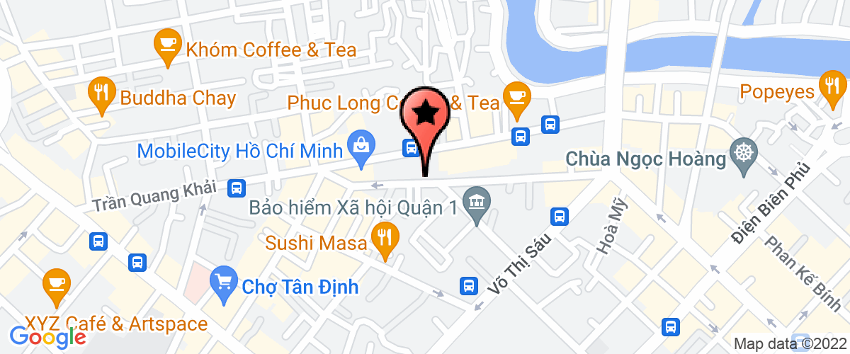 Bản đồ đến địa chỉ Công Ty TNHH Cắt Tóc Gội Đầu Thiên Hương Đạt
