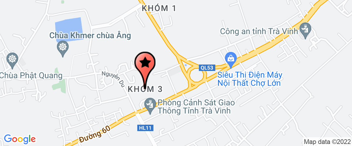 Bản đồ đến địa chỉ Văn Phòng ĐKý QSD Đất Châu Thành