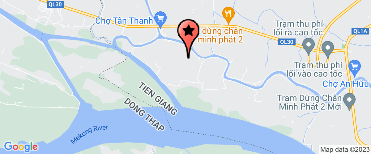 Bản đồ đến địa chỉ HTX Tiêu Thụ Điện Tân Thanh