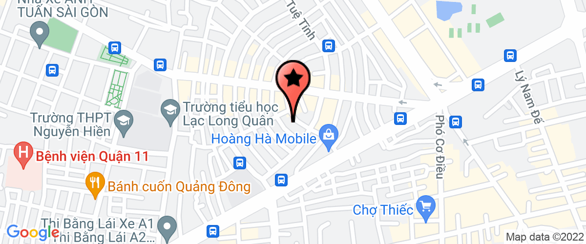 Bản đồ đến địa chỉ Công Ty TNHH Hui Tong