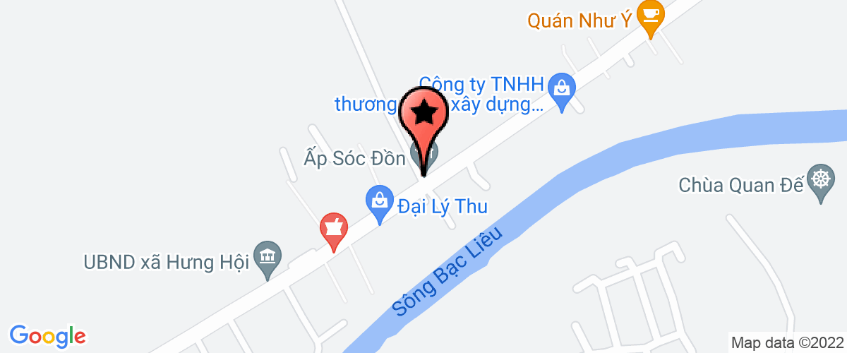 Map to An Hung Phat Seafood Co .,Ltd