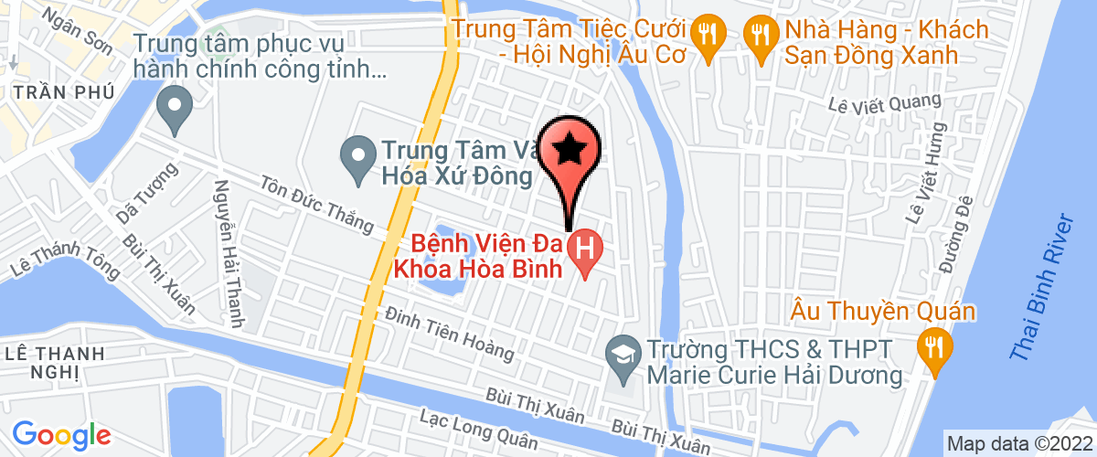 Map to Thanh Dong Trading Association Joint Stock Company