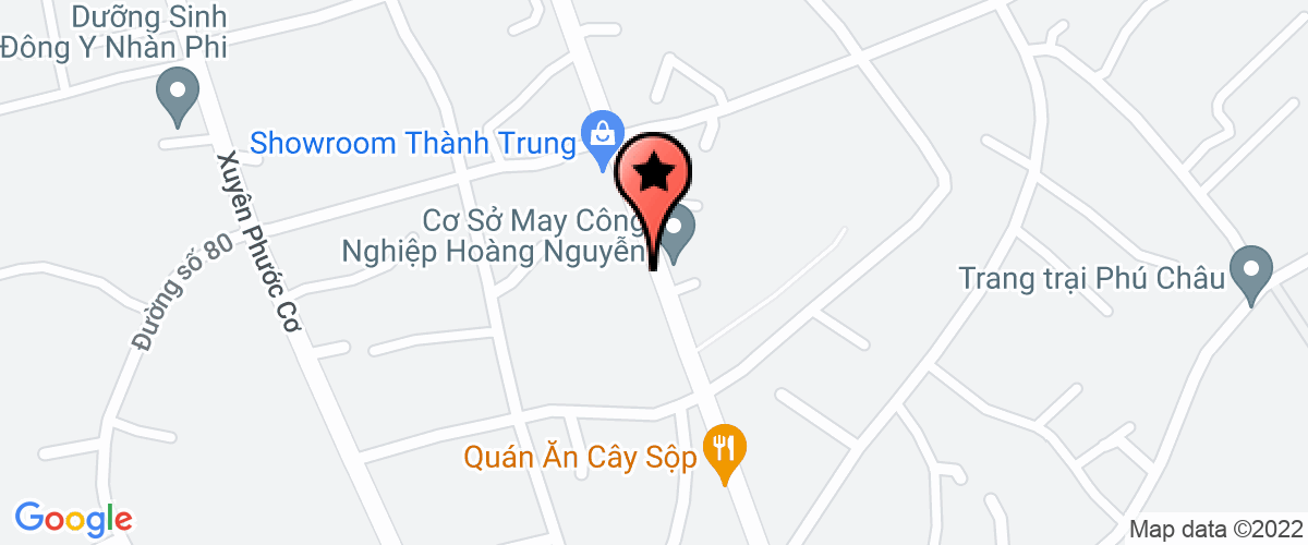 Map to Minh Phuc Window Trading Production Company Limited