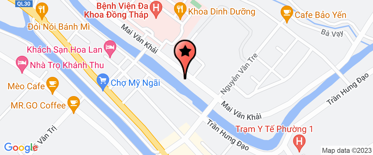 Map to Representative Office In Dong Thap - Stonebridge Viet Nam Global Consulting Company Limited