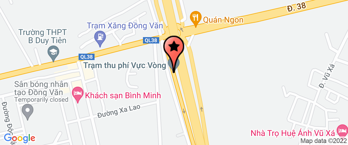 Bản đồ đến địa chỉ Công ty cổ phần đầu tư xây dựng thương mại Minh Cường