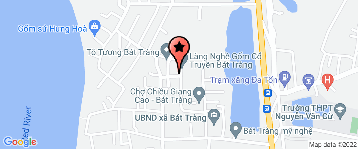 Map to Dong Du General Trading Invwstment Joint Stock Company