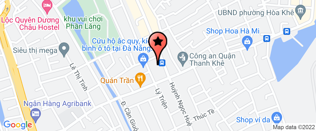 Bản đồ đến địa chỉ Công Ty TNHH Một Thành Viên Cổng Đẹp Đà Nẵng