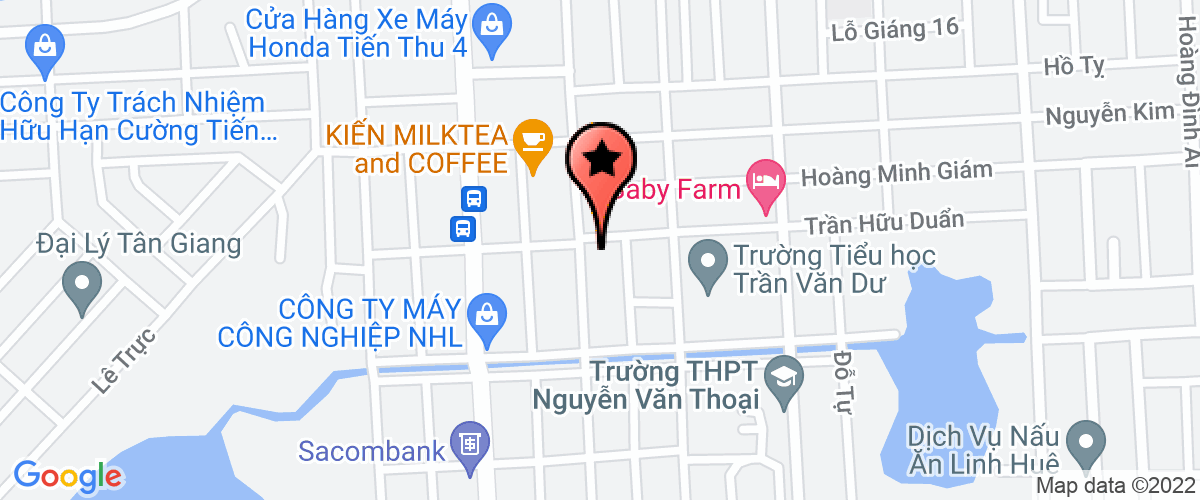 Map to Bic Phuong Tay Company Limited