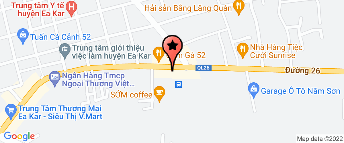 Bản đồ đến địa chỉ Công Ty Trách Nhiệm Hữu Hạn Một Thành Viên Thanh Hùng Ea Kar