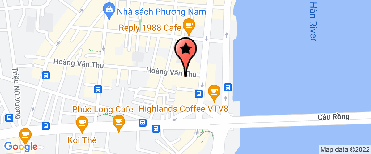 Map to Song Han Vina Development Services Company Limited
