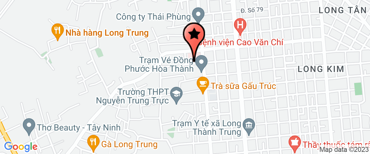 Bản đồ đến địa chỉ Công Ty TNHH Vùng Đất Vàng Tây Ninh