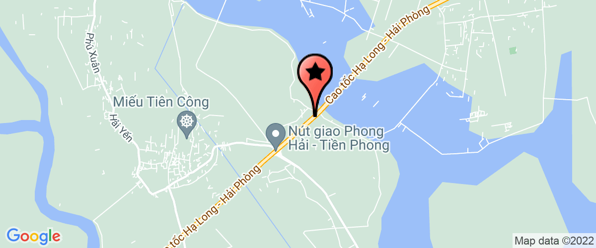 Map to Phuong Dong Star Investment Development Limited Company