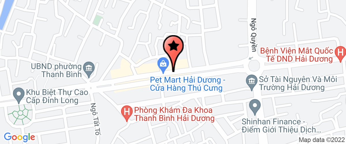 Map to An Duong Im-Export Steel Limited Company