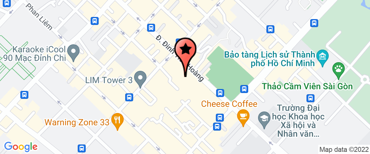 Map to Dang Nguyen Real Estate Joint Stock Company