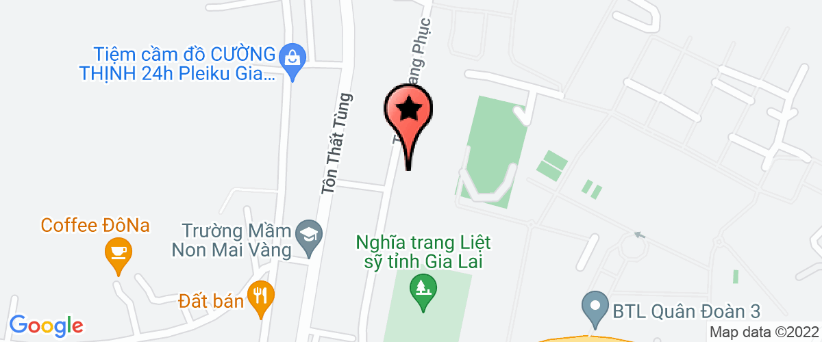 Bản đồ đến địa chỉ Công Ty TNHH Một Thành Viên Quang Sang Gia Lai