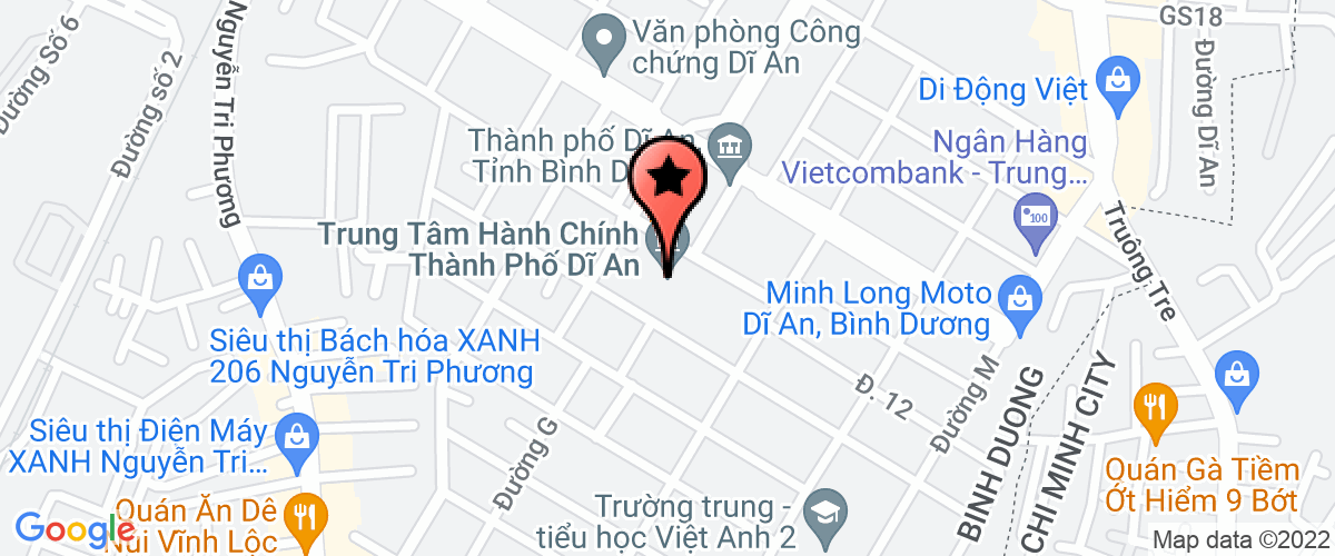 Bản đồ đến địa chỉ Trường Mầm Non Võ Thị Sáu