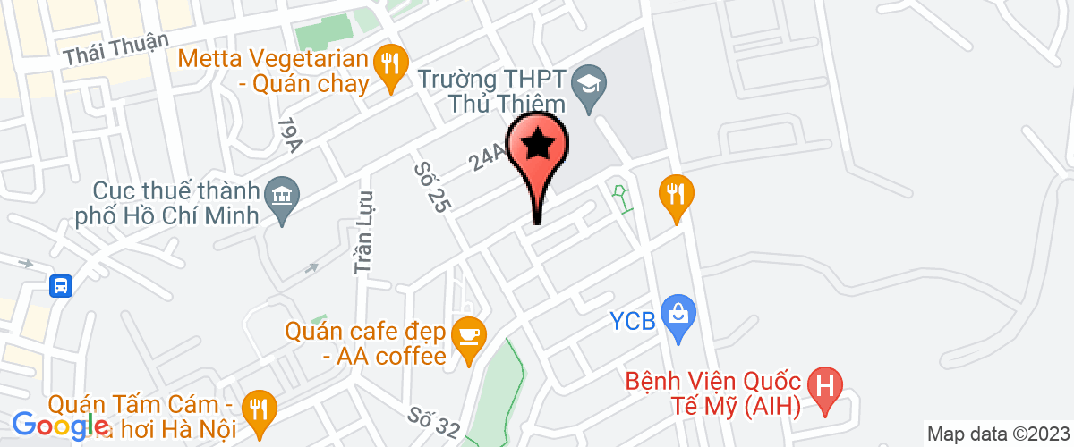 Bản đồ đến địa chỉ Công Ty TNHH Homexury