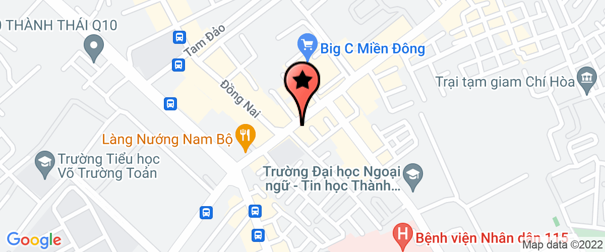 Map to Pophere Vietnam Company Limited