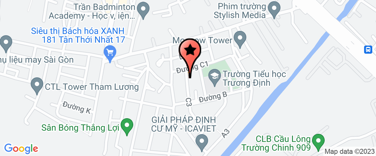 Bản đồ đến địa chỉ Cty TNHH Thương Mại Dịch Vụ Xuất Nhập Khẩu Trọng Tín