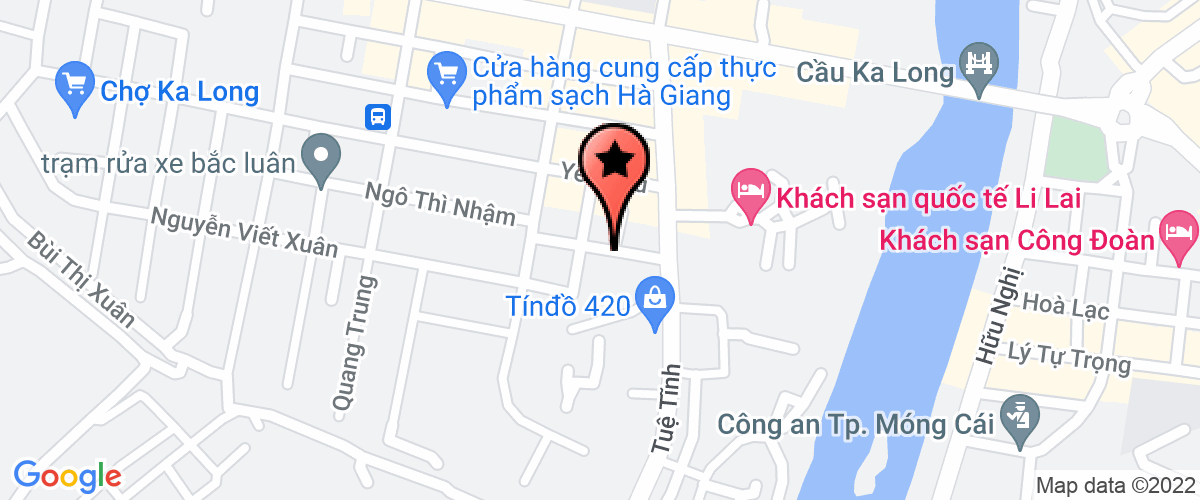 Bản đồ đến địa chỉ Công Ty TNHH 1 Tv Vũ Hoàng Vũ Móng Cái