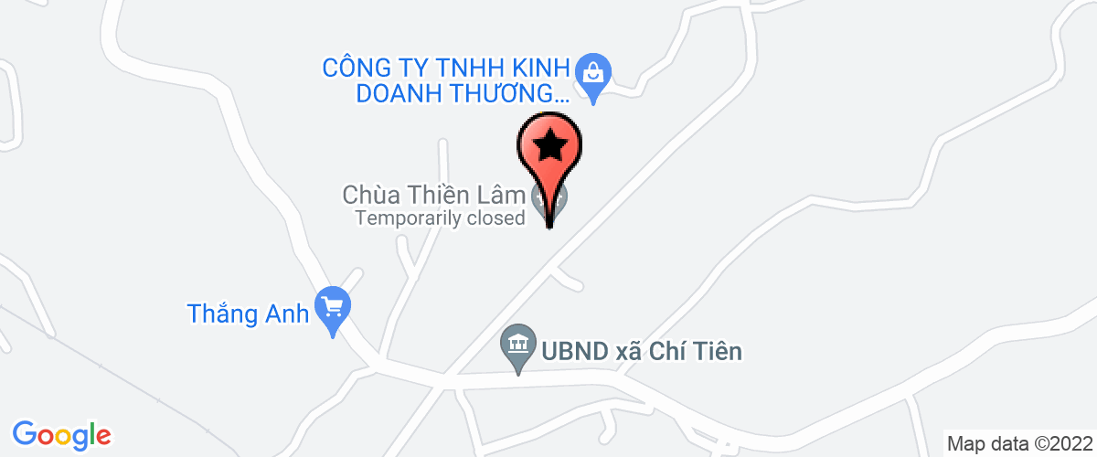 Map to Tung Lam Thanh Ba Company Limited