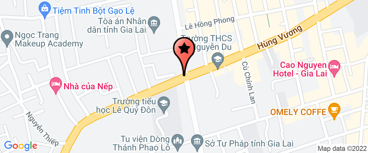 Map to An Thinh Stung Treng Joint Stock Company